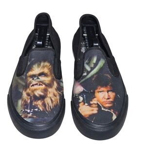 Sperry-‎ Star Wars Slip On Shoes Chewbacca Han Solo Graphic Print Men 8 STS17650